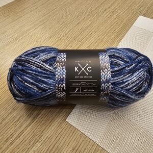 NWT 14 Skein Bundle K & C Essential Cotton Yarn - Colorway "Iditarod"